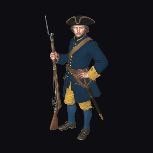 18th Century Swedish Soldier