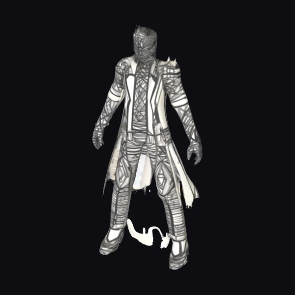 Bandaged Mummy Figure