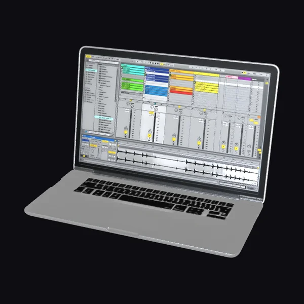 Laptop with Music Software