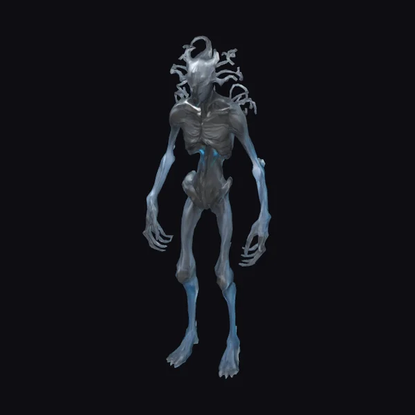 Alien Creature with Tentacles