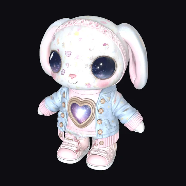 Cute Galaxy Bunny