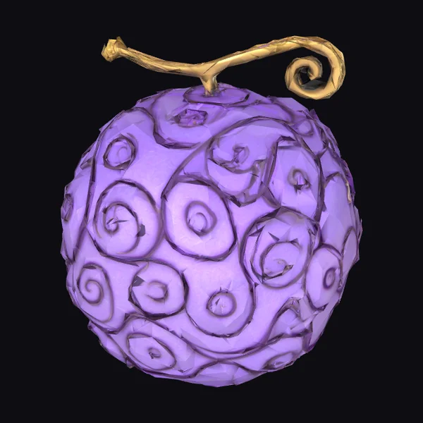 Purple Fruit with Stem