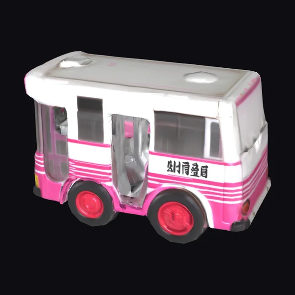 Pink Toy Bus