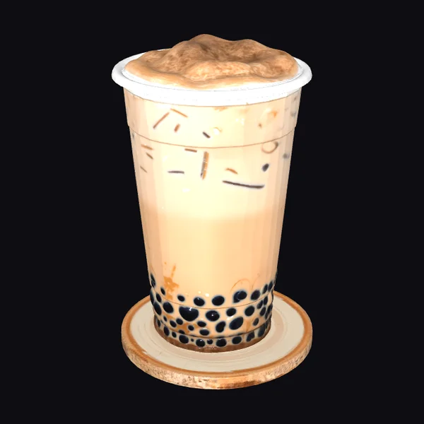 Iced Milk Tea with Boba