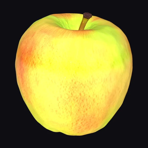 Yellow Red Apple