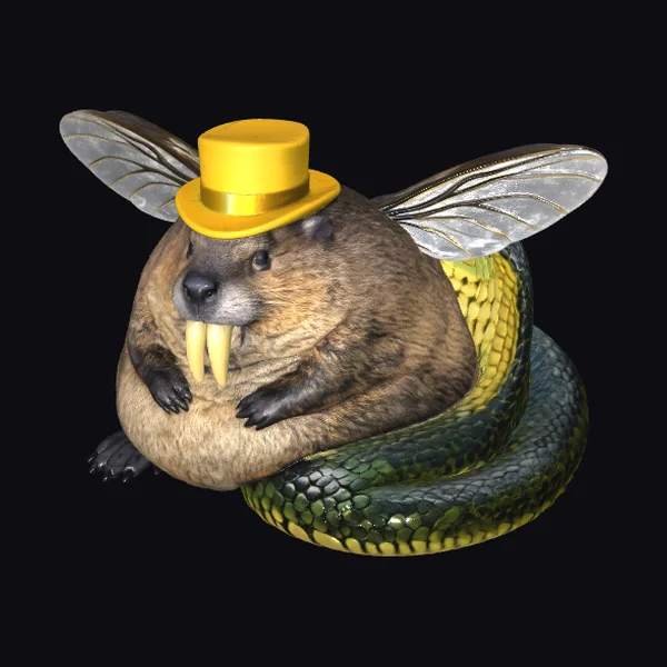 Winged Rodent Snake Hybrid