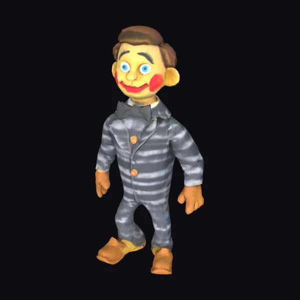 Ventriloquist Dummy Figure