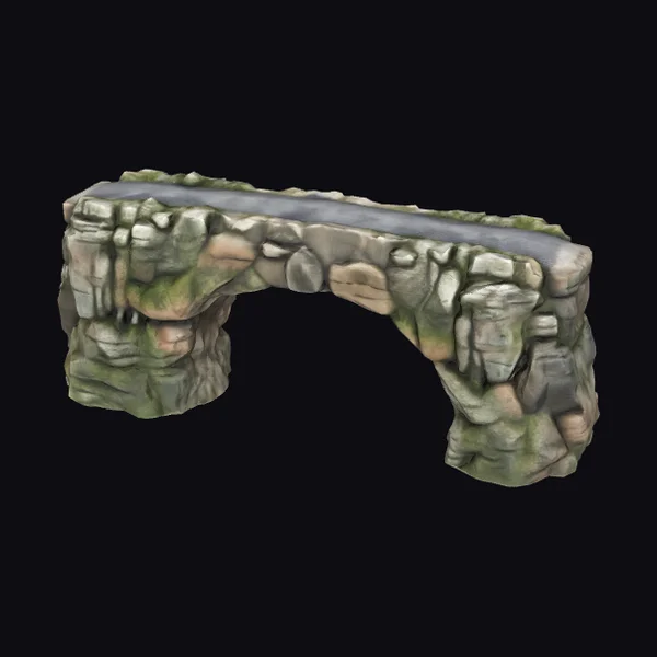 Rocky Archway with Path