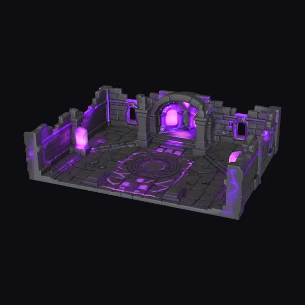 Ancient Ruins Hallway