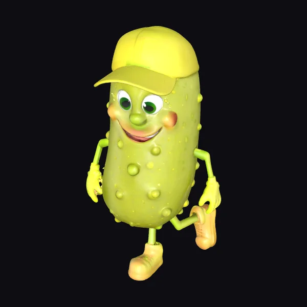 Walking Pickle Character