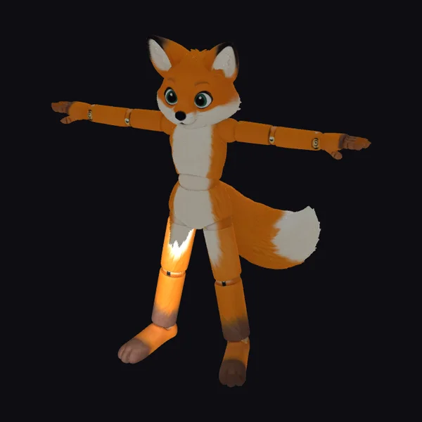 Articulated Fox Robot