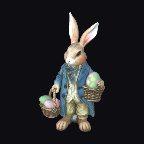 Easter Bunny with Baskets