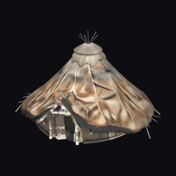 Traditional Chukchi Yarang Tent