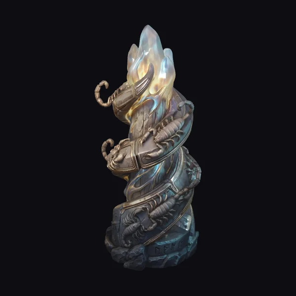 Crystal Scorpion Totem