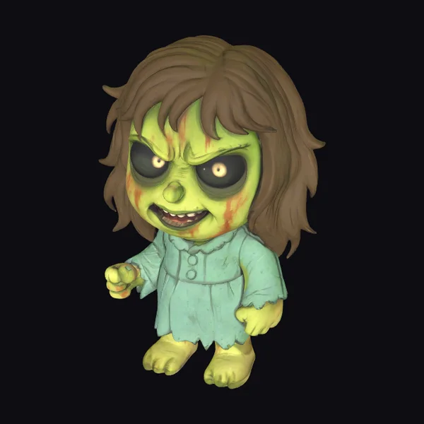 Zombie Baby Figure