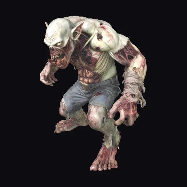 Zombie Wolf Creature