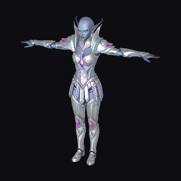 Azure Crystal Knight