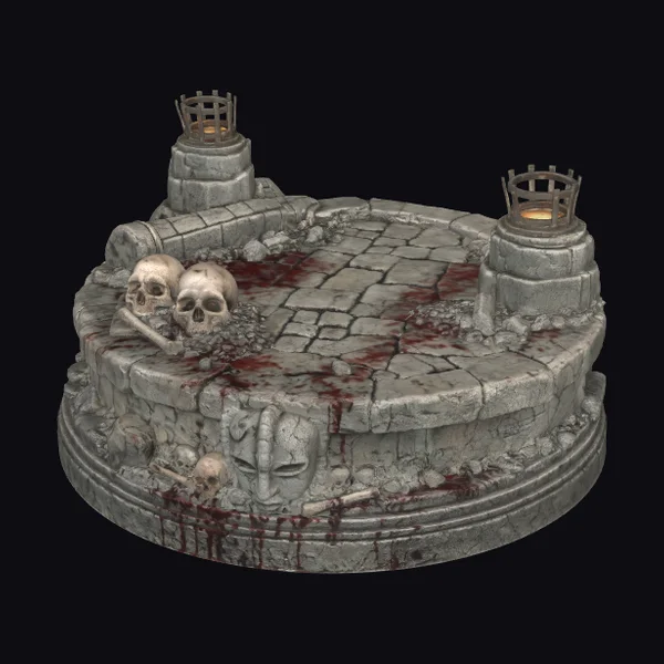 Bloodstained Skull Altar