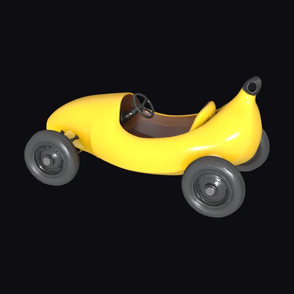 Banana Race Car