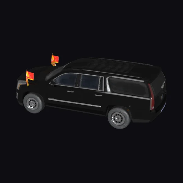 Black Presidential SUV