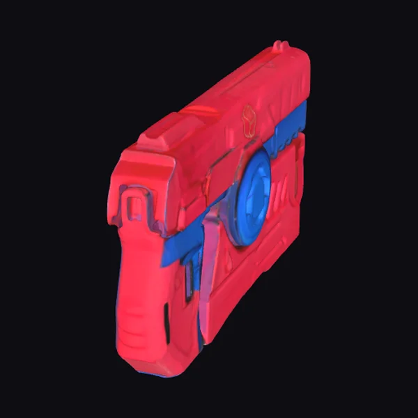 Red Fidget Toy Gun
