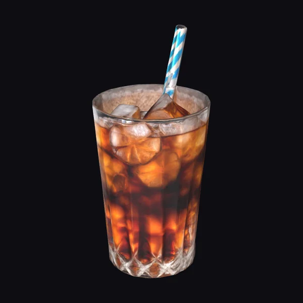 Glass of Dark Soda