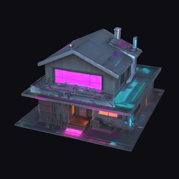 Cyberpunk Single Family House