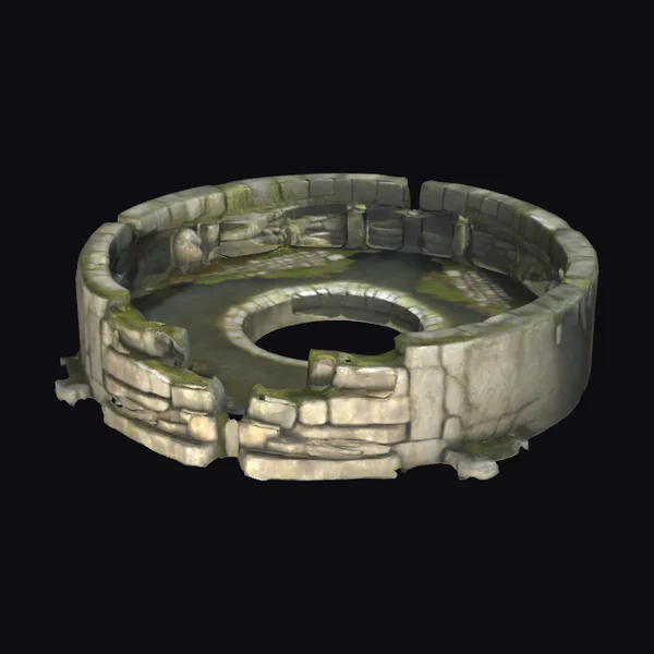 Ancient Stone Circular Ruin