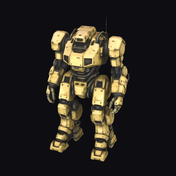 Yellow Robot Sentinel