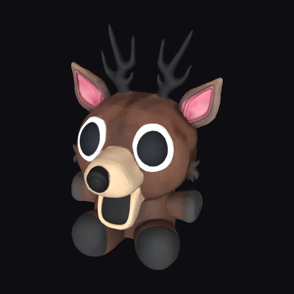 Cartoon Deer Plush Toy