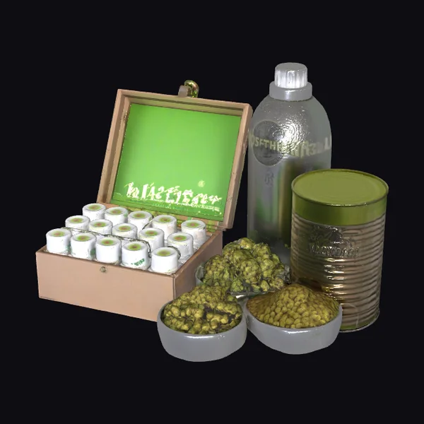 Hop Products Display