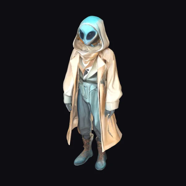 Alien in Long Coat