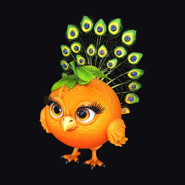 Citrus Peacock Bird