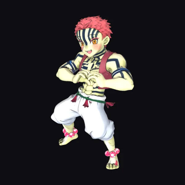 Anime Boy with Tattoos