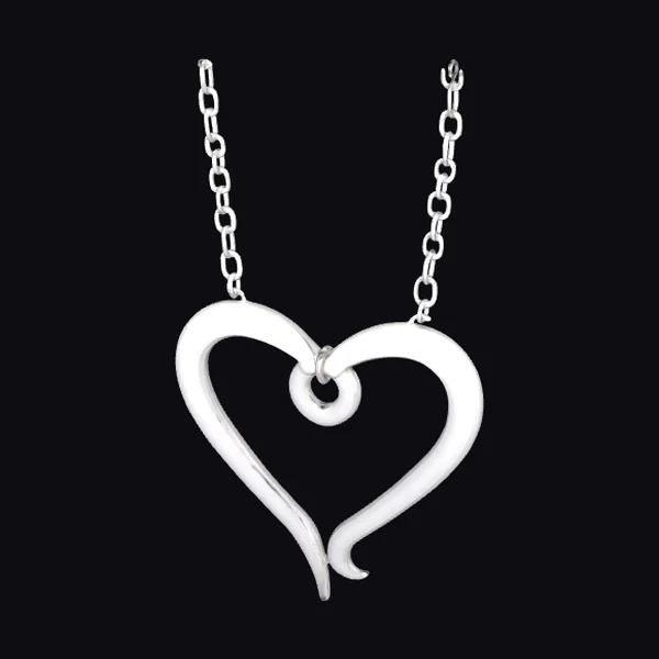Interlocking Heart Necklace