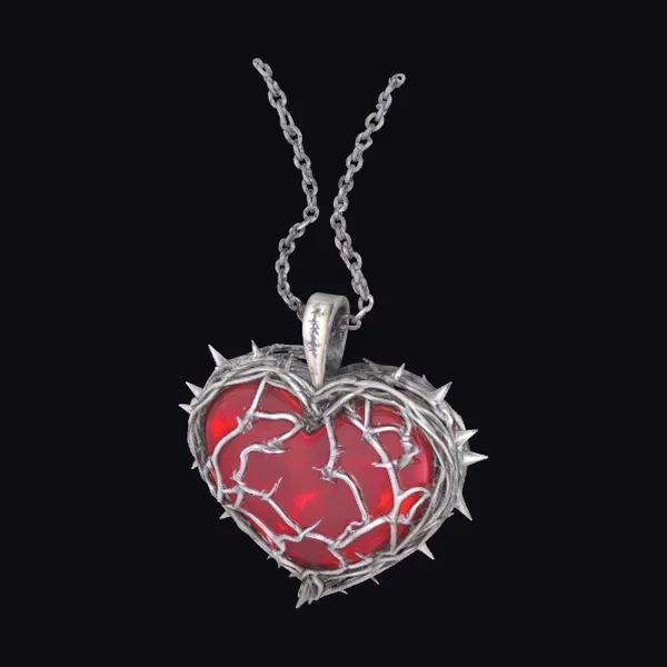 Thorn Heart Necklace