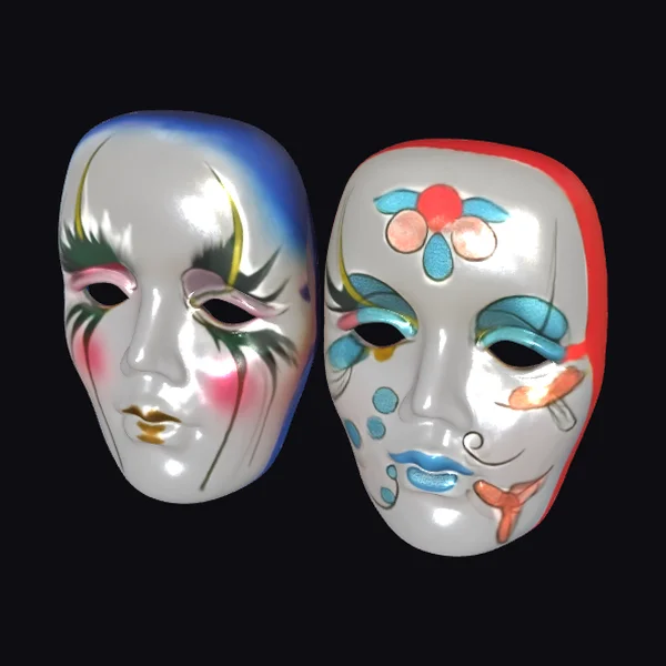 Painted Masquerade Masks