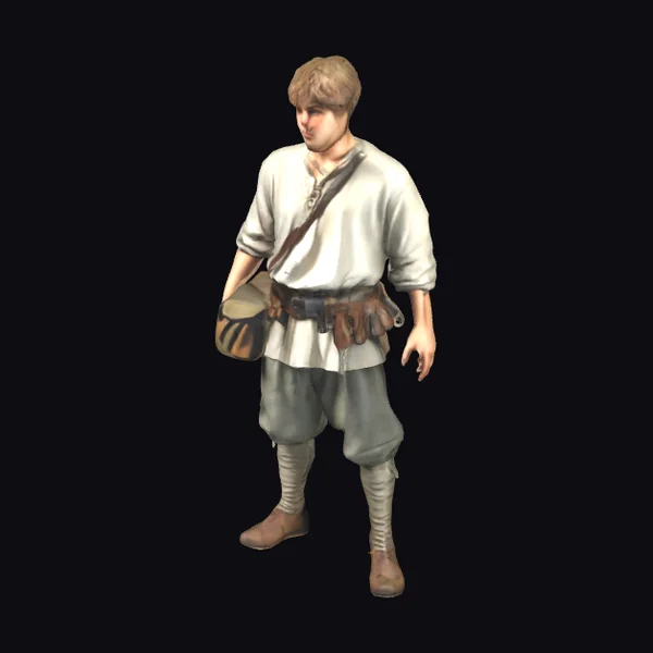 Medieval Traveler Man