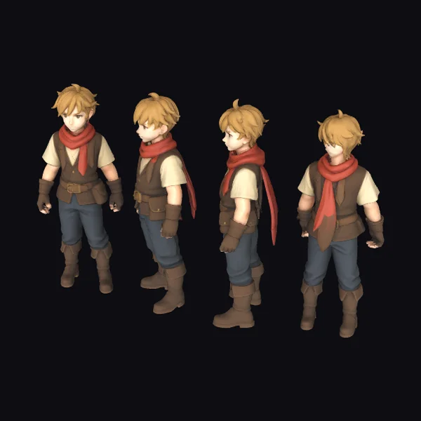 Young Adventurer Boy