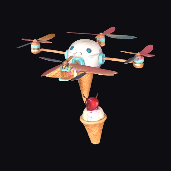 Ice Cream Drone