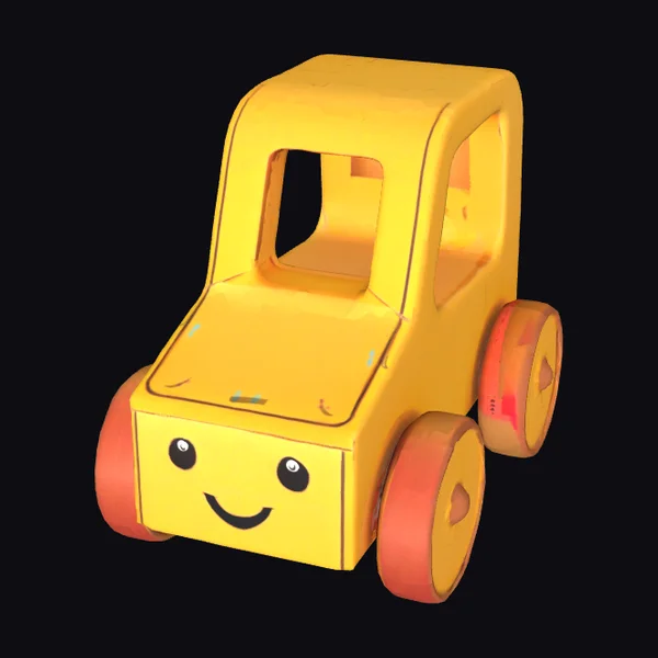 Cute Cardboard Car