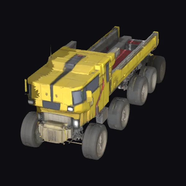 Yellow Heavy Duty Transporter