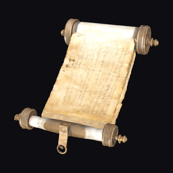 Ancient Parchment Scroll
