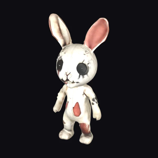 Scary Bunny Plush Toy