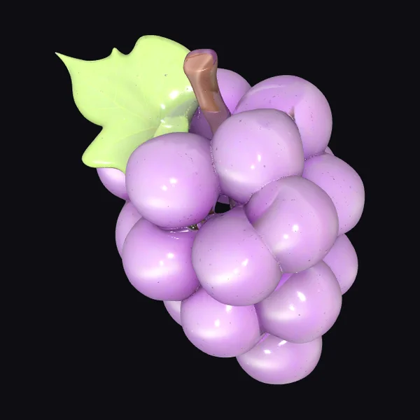 Purple Grape Cluster