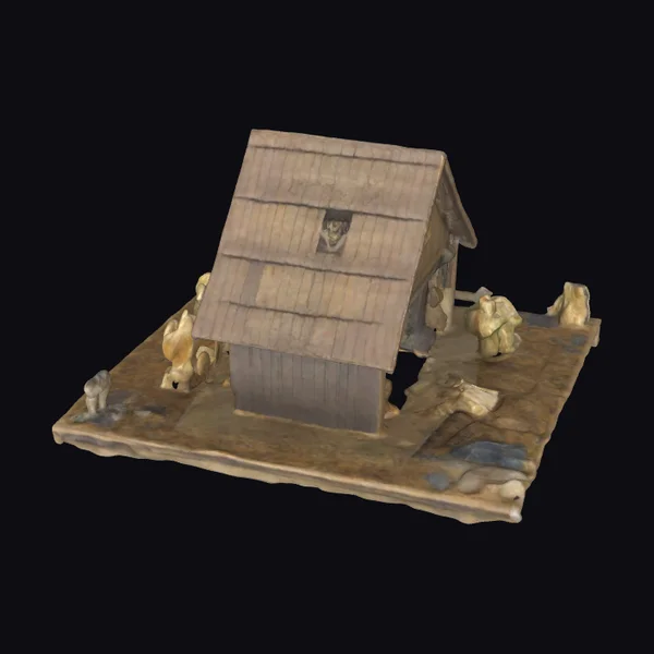 Rustic Nativity Scene