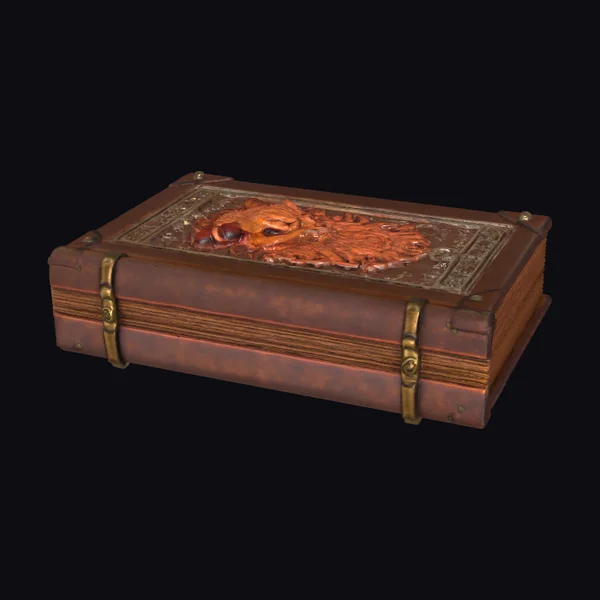 Ancient Leather Bound Box