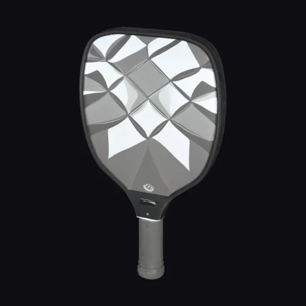 Black White Pickleball Paddle
