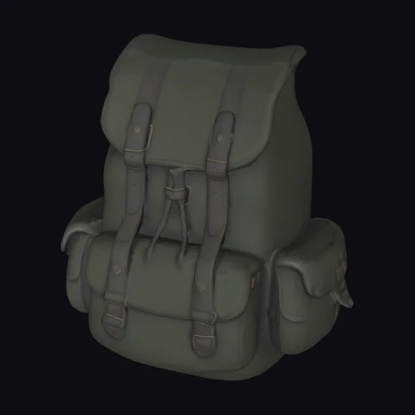 Olive Green Backpack