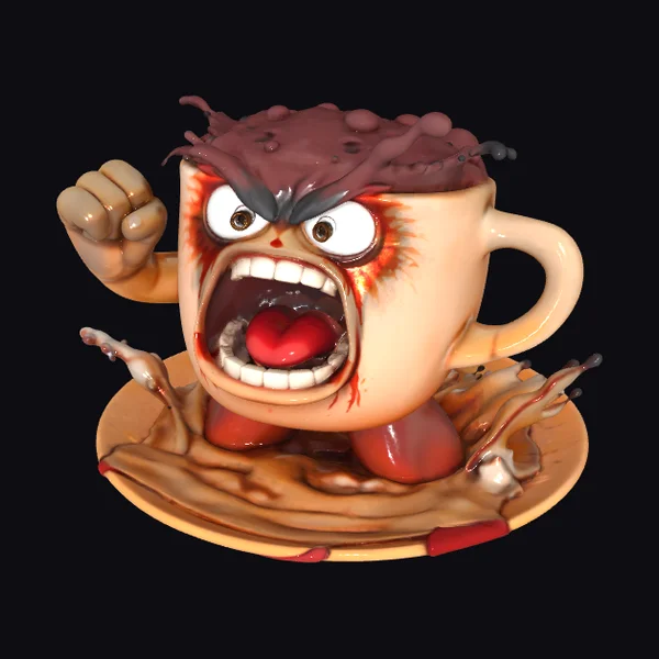 Angry Coffee Mug